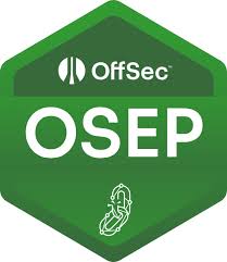 OffSec Experienced Penetration Tester (OSEP) certification badge