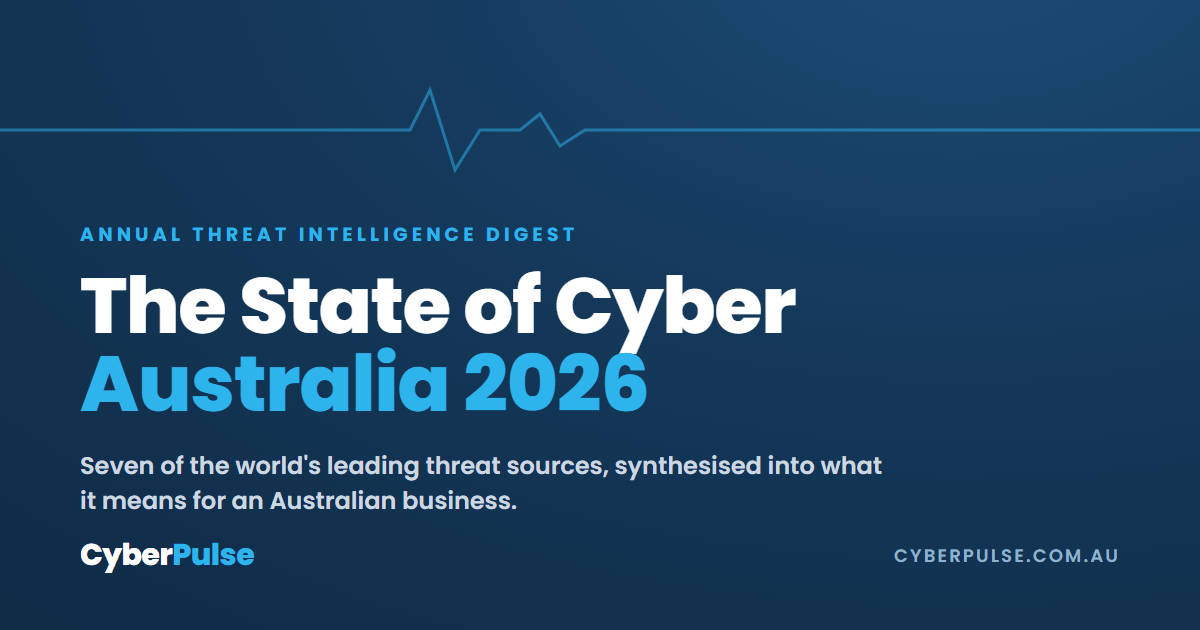 State of Cyber Security in Australia 2026 State of cyber security in Australia 2026: CyberPulse annual threat intelligence report cover