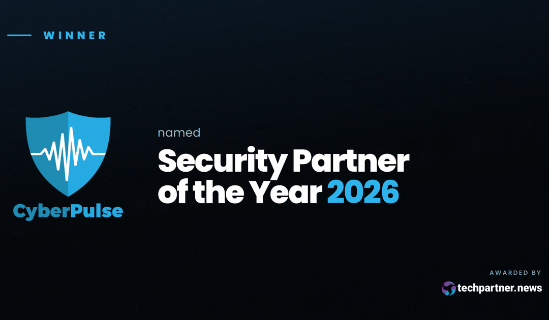 CyberPulse named Security Partner of the Year at the 2026 techpartner.news Impact Awards